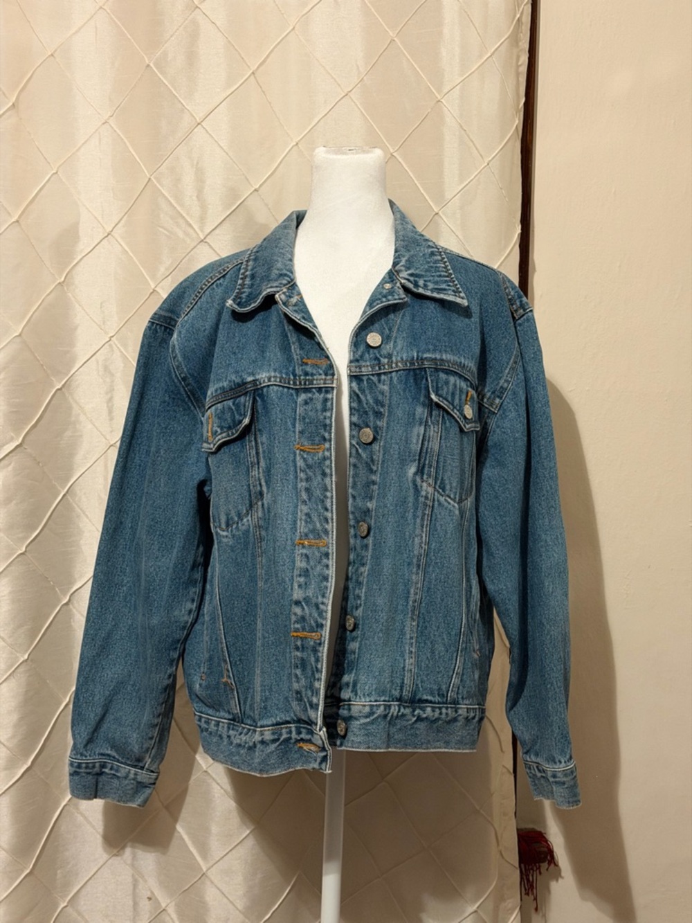 Vintage Bill Blass Jacket XL Oversized 100% Cotton